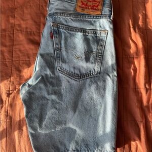 Levi's Classic Blue Jean Shorts